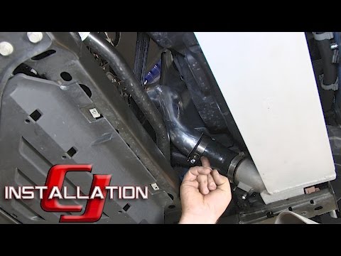 2015-2023 Mustang EcoBoost Mishimoto Intercooler Pipe Kit Polished Aluminum Installation