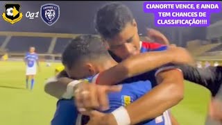 São Bernardo 0X1 Cianorte - Copa Sul-Sudeste 2026 | 4° Rodada.