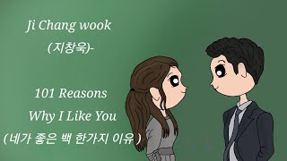 Ji Chang Wook - 101 reasons why I like you..... (suspicious partner❤) (LYRICS - Hangul / English )