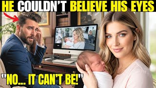 BILLIONAIRE CHECKED HIS OLD HOUSE CAMERAS FURIOUS — AND FROZE WHEN HE SAW HIS EX-WIFE WITH A NEWBORN