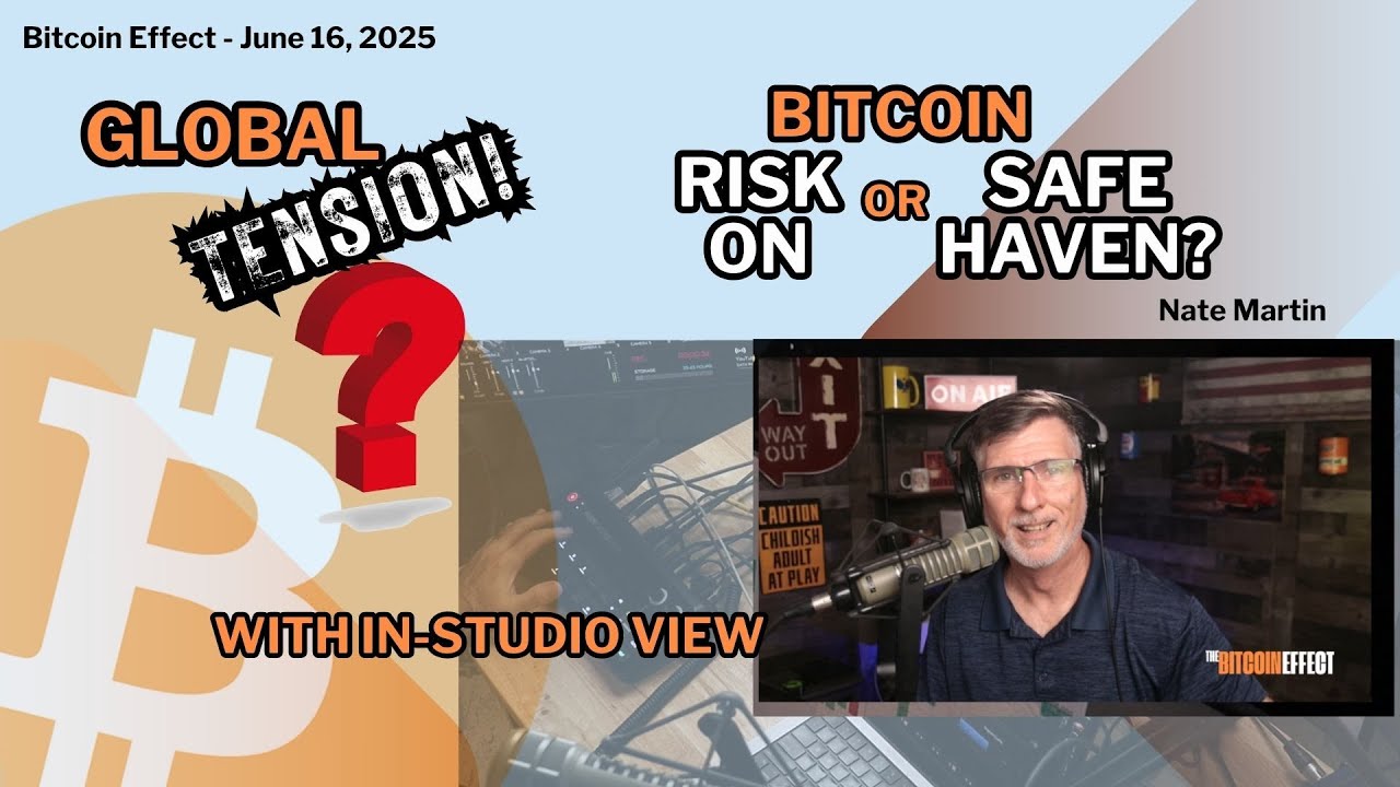 Bitcoin: Risk-on or Save Haven in Global Turmoil? In-Studio View!