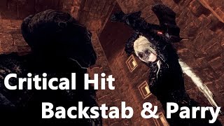 Skyrim × Darksouls : Backstab & Parrying mod