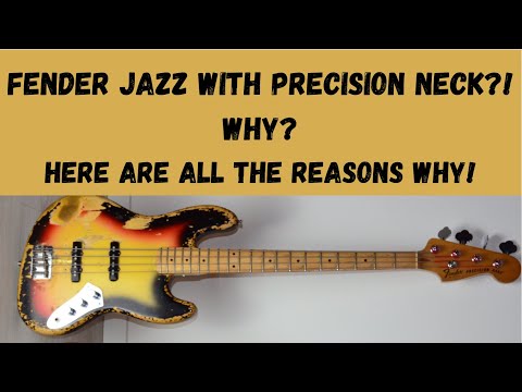 Perchè un Fender Jazz con manico Precision/Why a Fender Jazz with Precision neck - Lezione basso 182