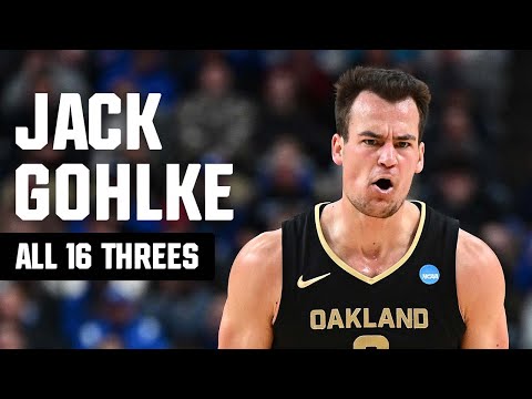 Jack Gohlke Stats