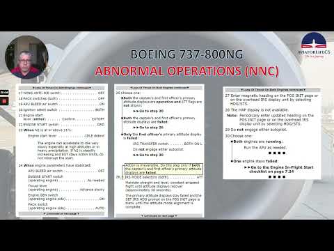 TODAY WE FINISH REVIEWING THE BOEING 737-800NG ENGINES AND APU SYSTEM! THIS IS PART 6.