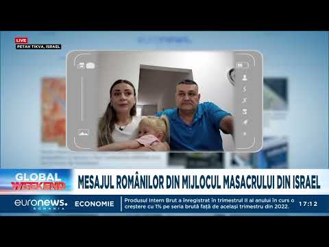 "Am luat fetița și am fugit". Mărturia unei familii de români din Israel