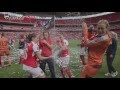 Arsenal Ladies celebrate after winning the Women's FA Cup!