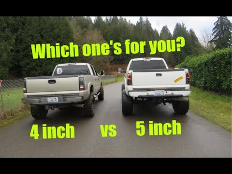 LLY Duramax 4 Inch Strait Pipe VS 5 Inch Strait Pipe! Which One's For You?