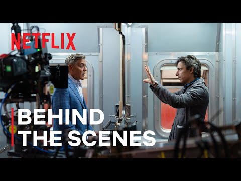 Noah Baumbach, George Clooney, and Adam Sandler Behind the Scenes of Jay Kelly