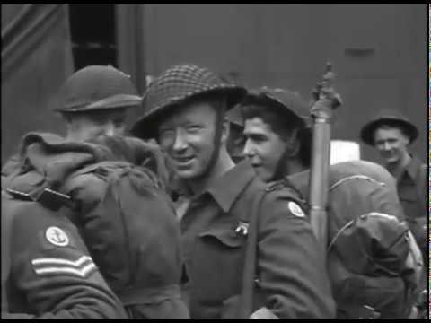 WW2: British Troops Prepare for D-Day Landings - Southampton, England (June 3, 1944)