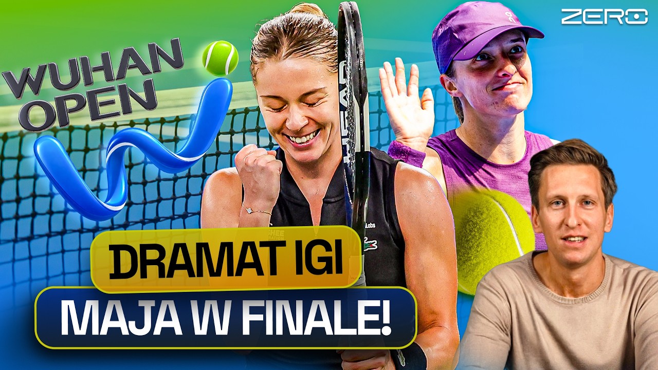 WIELKI TENIS POLEK W WUHAN! PECH ŚWIĄTEK, CHWALIŃSKA W FINALE