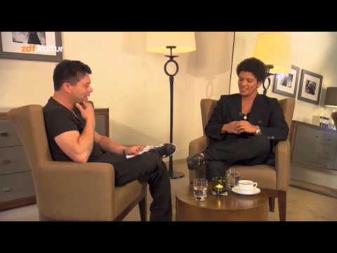 ZDF Kultur  - Bruno Mars Interview (Online Bonus)