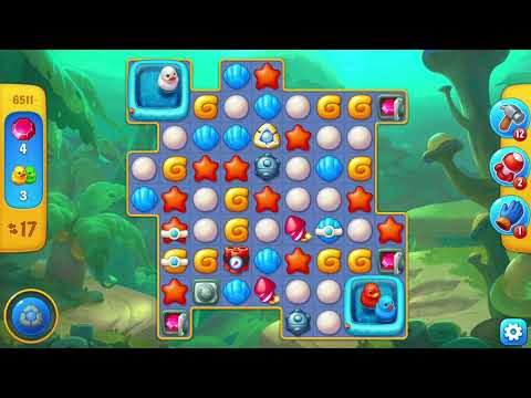 [FISHDOM Walkthrough] Level 6511 (Qua màn - Fishdom)