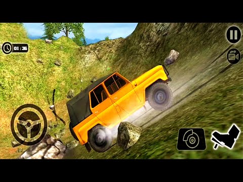 Off road Jeep 4x4 Hill Driving Simulator： Pickup Truck Driving Game #3 - Android GamePlay