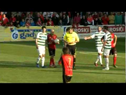 CD Mirandés 2-1 SD Eibar Resumen del partido 1-4-2012