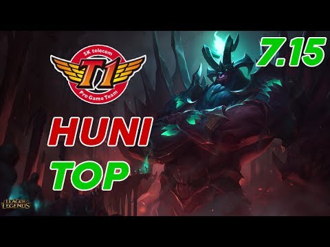 SKT T1 Huni Galio Top Patch 7.15