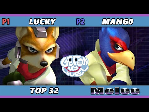 GOML 2022 Top 32 - Lucky (Fox) Vs. Mango (Falco) SSBM Melee Tournament