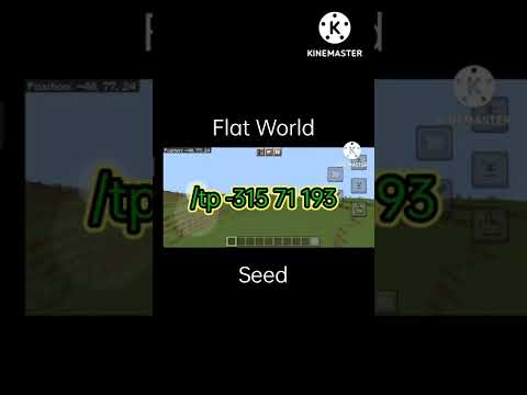 Flat World Seed||#minecraft #youtubeshorts #minecraftshorts #shorts #viral ||@Gamer Dash