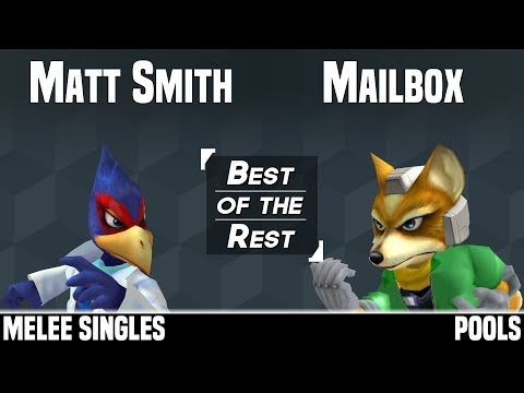 Best of the Rest 2018 - Matt Smith (Falco) vs Mailbox (Fox) - MELEE SINGLES - POOLS