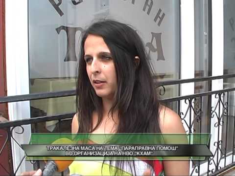 D1 Televizija VESTI 24.4.2013 - Parapravna pomos vo organizacija na NVO KHAM