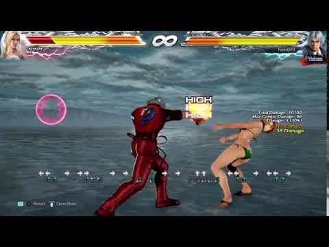 Lee VS Airborne Hitman 3 Combo by Forest613 Tekken 7 PS4 Version