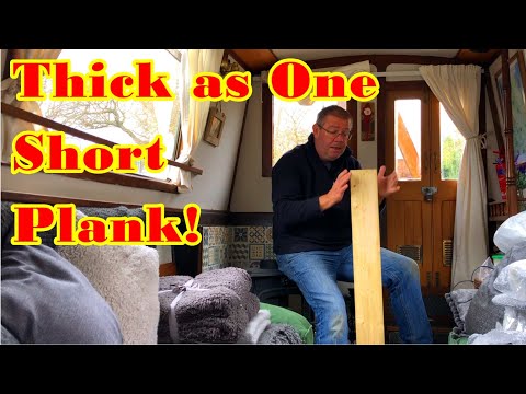 #68 Hole Nervously Drilled Through Narrowboat Roof. Project Update on Woodburning Stove Fitment.