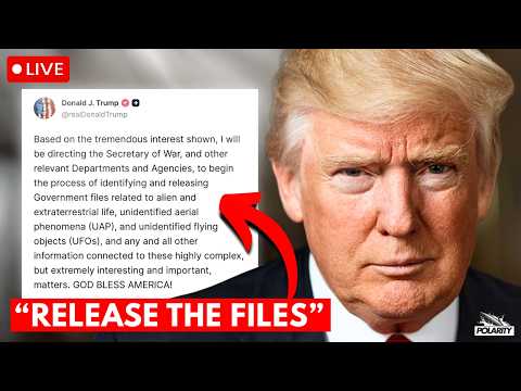 TRUMP ANNOUNCES UFO DISCLOSURE! (It's about to get very weird)