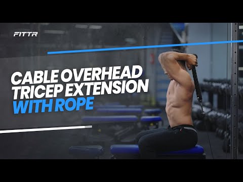 Cable Overhead Tricep Extension With Rope