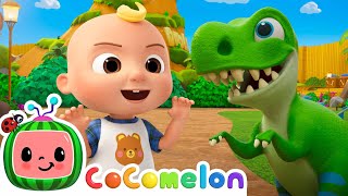 If You're Happy and You Know It! Dinosaur Park 🦖| CoComelon Nursery Rhymes & Kids Songs