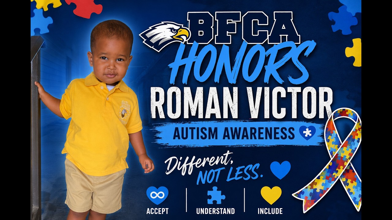 Autism Awareness Program in Honor of Roman Victor | BFCA Eagles 💙🦅💛🧩