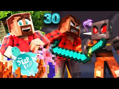 "ABBA CAVING VS. GRASER" | The Deep End Minecraft SMP #30