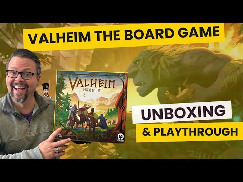 Valheim. Unboxing and full playthrough