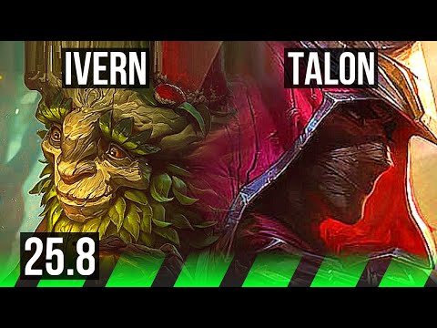IVERN vs TALON (JGL) | 5/1/17 | EUW Diamond | 25.8