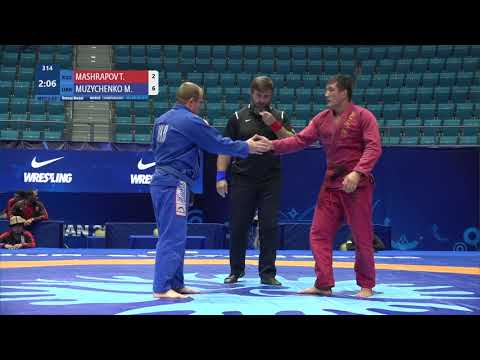 BRONZE Men's GP Gi - 92 kg: T. MASHRAPOV (KGZ) v. M. MUZYCHENKO (UKR)