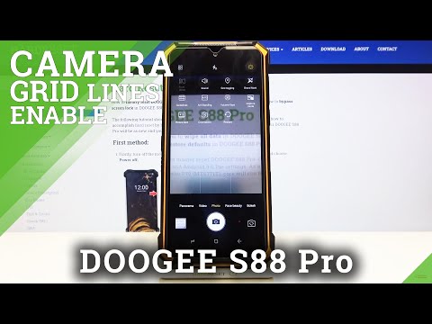 How to Enable Camera Grid lines in Doogee S88 Pro – Divide Camera Screen