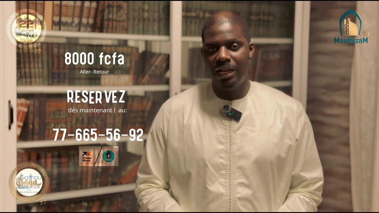 🚌Modalite transport Gamou DAYA DIOP 2025