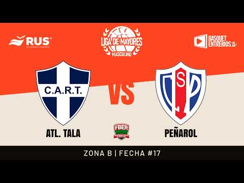 Liga Provincial Masculina de Mayores 2026 – Zona B | Fecha 17: Atlético Tala – Peñarol