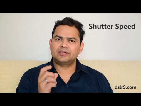 Shutter Speed (Hindi) - What is it & How it Works? Video