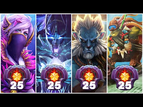 WHEN PRO PLAYERS PLAY THEIR BEST HERO ON MASTER TIER LVL 25 - EP. 08