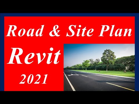 Site Plan and Road in Revit