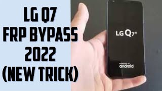 LG Q7 Frp bypass || LG Q7 google account unlock  (2023)