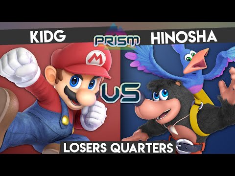 PRISM 219 - KidG (Mario) vs. Hinosha (Banjo & Kazooie) - Losers Quarters - Smash Ultimate Singles