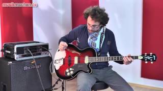 Video thumbnail for Framus Vintage 5/150 Star Bass im Test by musikmachen.de
