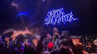 Cryptic Slaughter - Money Talks - Belasco, November 18th, 2022