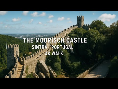 Walking Tour The Moorish Castle Sintra | Portugal 4K Walk