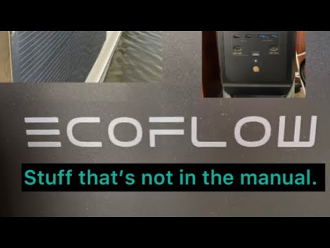 ECOFLOW Delta 2  (things that are not in manual)