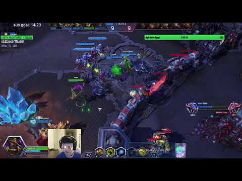 Lunara Leaping Strke on Braxis - Kiting 101 vs Alarak Garrosh - Grandmaster Storm League Game