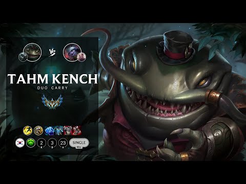 Tahm Kench Bot vs Tristana - KR Challenger Patch 12.10