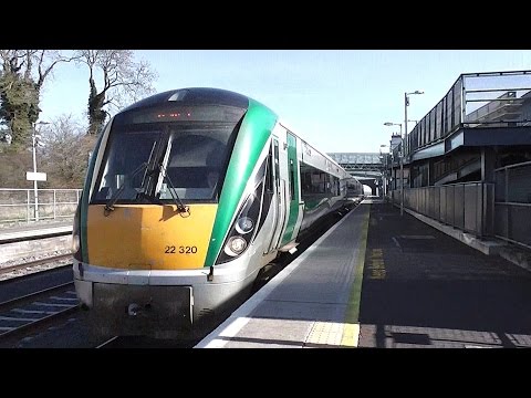 Irish Rail 22000 Class Intercity Train number 22320 - Kildare, Ireland