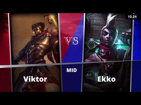 Viktor MID KR Master vs Ekko Patch 10.24
